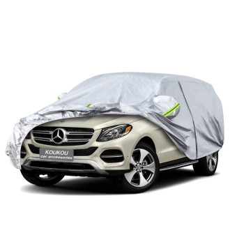 Koukou 6 Layers Car Cover Custom Fit 2015-2023 Mercedes-Benz Gle-Class, Waterproof All Weather For Automobiles, Sun Rain Dust Snow Protection (Ships From Us Warehouse, Arrive Within 3-7 Days)