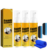 Car Magic Foam Cleaner, 2023 New Magic Foam Cleaner For Car, Multifunctional Car Magic Foam Cleaner (3Pcs,60Ml)