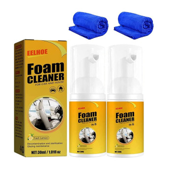 Car Magic Foam Cleaner, 2023 New Magic Foam Cleaner For Car, Multifunctional Car Magic Foam Cleaner (2Pcs, 30Ml)