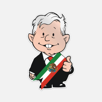 Amlo Lopez Obrador Amlito Presidente Sticker Vinyl Car Bumper Decal