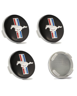 4Pcs 55Mm Genuine Wheel Center Cap For Mustang