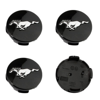 4Pcs 55Mm Genuine Wheel Center Cap For Mustang