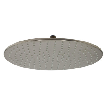 Alfi Brand Led16R-Bn Brushed Nickel 16 Round Multi Color Led Rain Shower Head