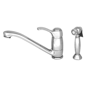 Metrohaus Single Lever Faucet With Matching Side Spray