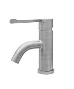 Waterhaus Solid Stainless Steel, Single Hole, Extended Single Lever Lavatory Faucet