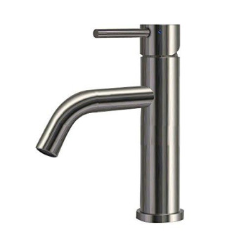 Waterhaus Solid Stainless Steel, Single Lever Elevated Lavatory Faucet