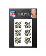 New Orleans Saints Tattoo Face Cals