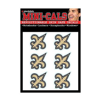 New Orleans Saints Tattoo Face Cals