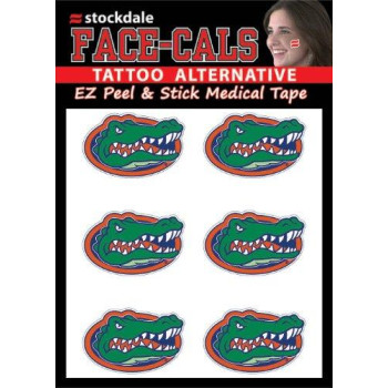 Florida Gators Tattoo Face Cals