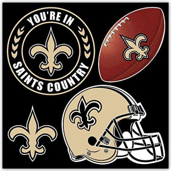 New Orleans Saints Magnet Kit 4 Piece Co