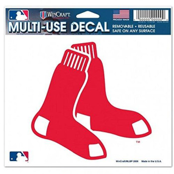 Boston Red Sox Decal 5X6 Ultra Color