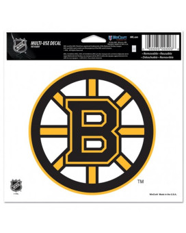 Boston Bruins Decal 5X6 Ultra Color