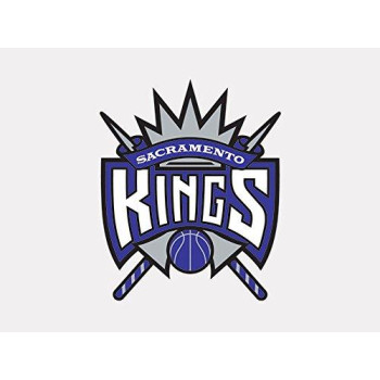 Sacramento Kings Decal 4X4 Perfect Cut Color - Special Order