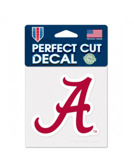 Alabama Crimson Tide Decal 4X4 Perfect Cut Color