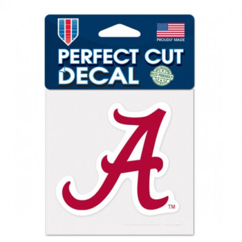 Alabama Crimson Tide Decal 4X4 Perfect Cut Color