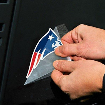 New England Patriots Decal 4X4 Perfect Cut Color