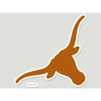 Texas Longhorns Decal 8X8 Die Cut Color