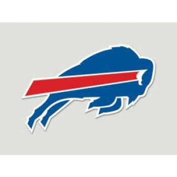 Buffalo Bills Decal 8X8 Die Cut Color