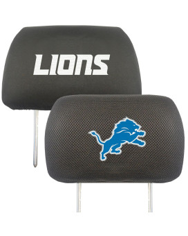 Detroit Lions Headrest Covers Fanmats