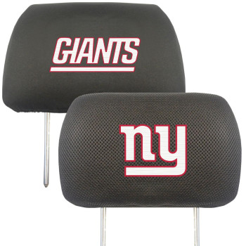 New York Giants Headrest Covers Fanmats