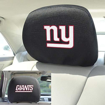 New York Giants Headrest Covers Fanmats