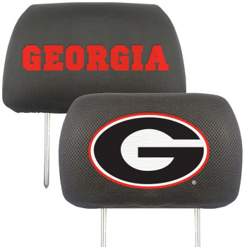 Georgia Bulldogs Headrest Covers Fanmats