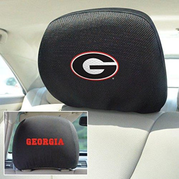 Georgia Bulldogs Headrest Covers Fanmats