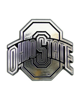 Ohio State Buckeyes Auto Emblem - Silver