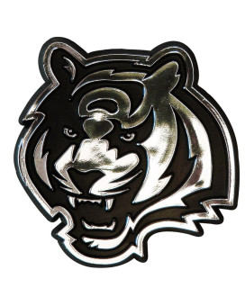 Cincinnati Bengals Auto Emblem - Silver