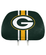 Green Bay Packers Headrest Covers Full Printed Style