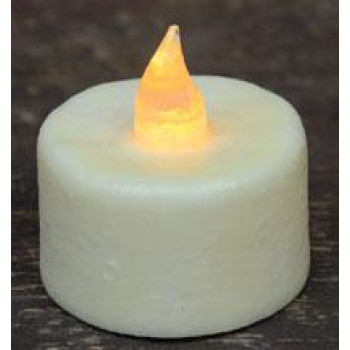 Timer Tealight - pale yellow