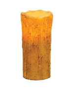 Burnt pale yellow Drip Timer Pillar, 7&Quot;