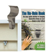 No Hole Hooks, Low Profile, 2/Pk