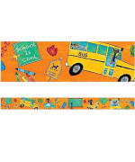 Edupress Pete The Cat School Is Cool Straight Border Trim (Ep63268)