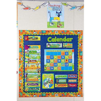 Edupress Pete The Cat School Is Cool Straight Border Trim (Ep63268)