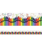 Edupress Crayons Straight Border Trim (Ep63269)