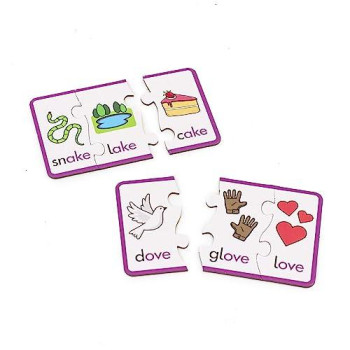 Junior Learning Jl656 Rhyming Puzzles, Multi