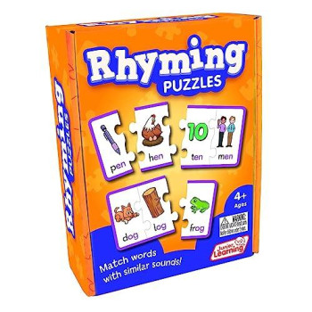 Junior Learning Jl656 Rhyming Puzzles, Multi