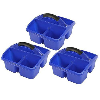 Romanoff Products Rom26904-3 Deluxe Small Utility Caddy44; Blue - 3 Each