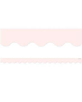 Blush Scalloped Border Trim