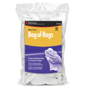 Wiping Rags White 2Lb