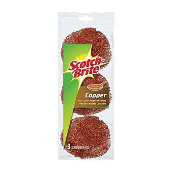 Scrub Pads Copper 3Pk