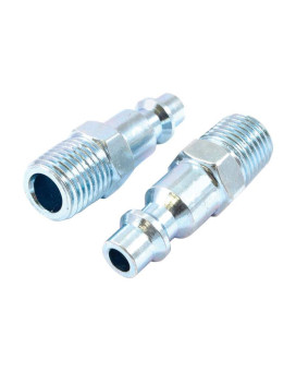 I/M Plug 1/4X1/4M 2Pk