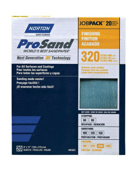 Sandpaper X-F 320G 20Pk