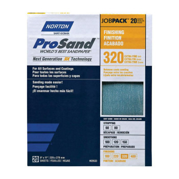 Sandpaper X-F 320G 20Pk