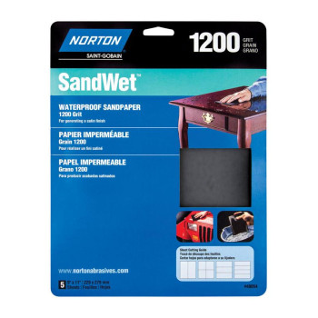 Sandpaper Wtrprf1200G5Pk