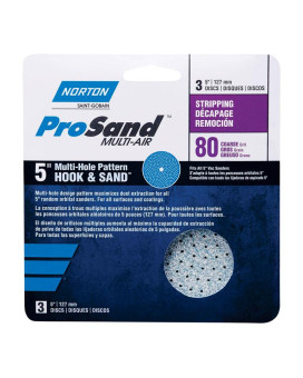 Sand Disc 5 80Grit 3Pk