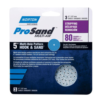 Sand Disc 5 80Grit 3Pk