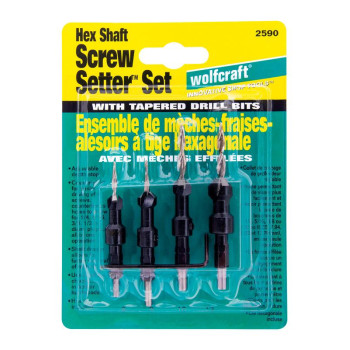 Screwsetter Bit Set 4Pc