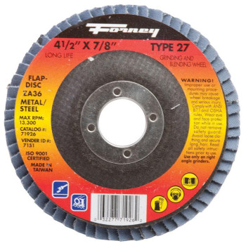 Flap Disc 4.5X5/8 60Grit